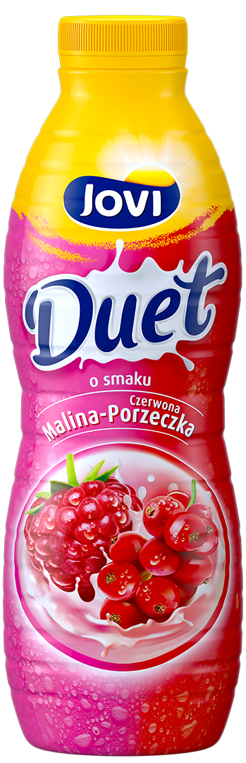Jogurt pitny malina porzeczka Jovi Duet 700g widok główny 