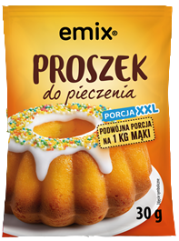 Proszek do pieczenia Emix 30g widok główny