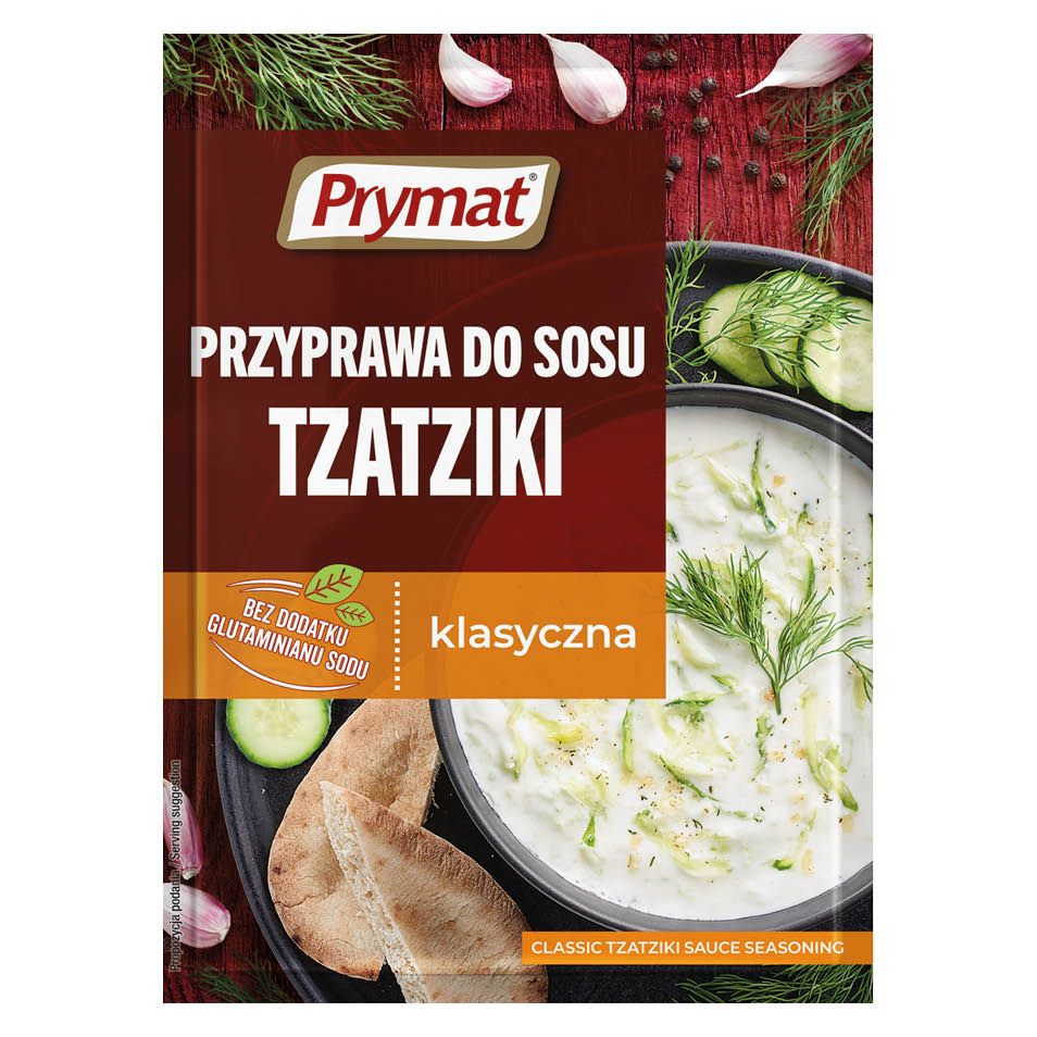 Przyprawa tzatziki Prymat 20g widok 1