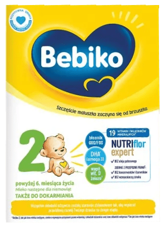 Mleko Bebiko 2 Nutriflor Expert 600g widok 1