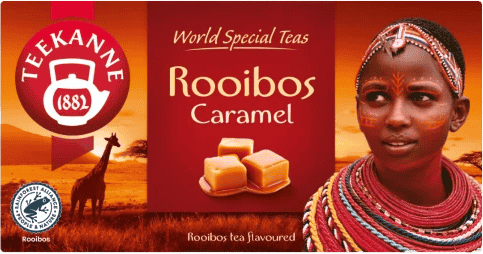 Herbata rooibos caramel Teekanne 20x1,75g widok 1
