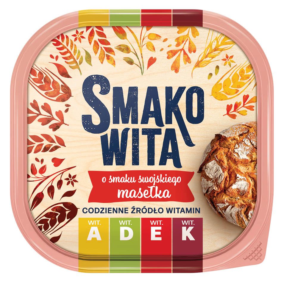 Margaryna Smakowita swojskie masełko 450g widok 1