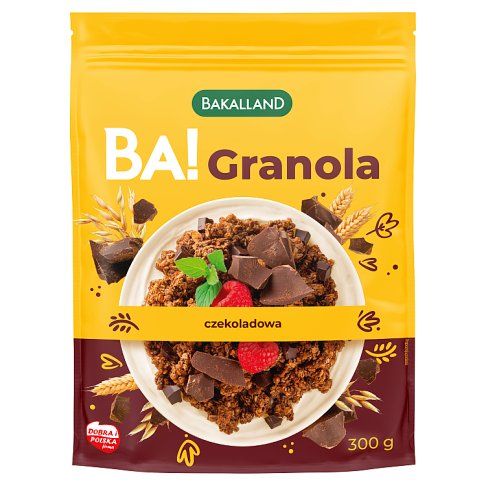 Granola czekoladowa Ba! Bakalland 300g widok 2