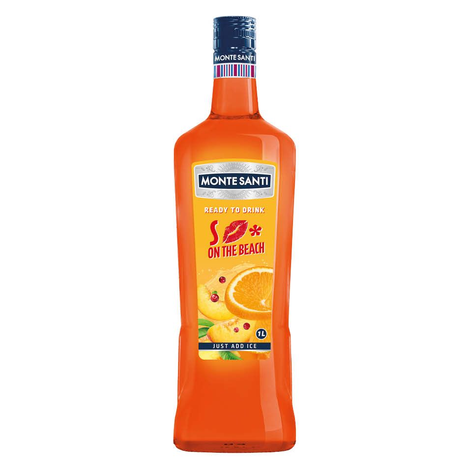 Aperitivo S**On The Beach Monte Santi 1l 10% widok 1