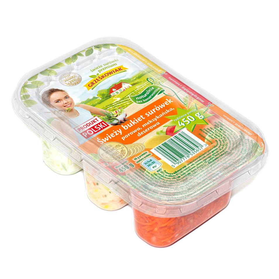 Surówki bukiet Grześkowiak 450g mix widok 3