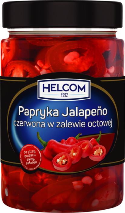 Papryka jalapeno Helcom 290/140g mix widok 1