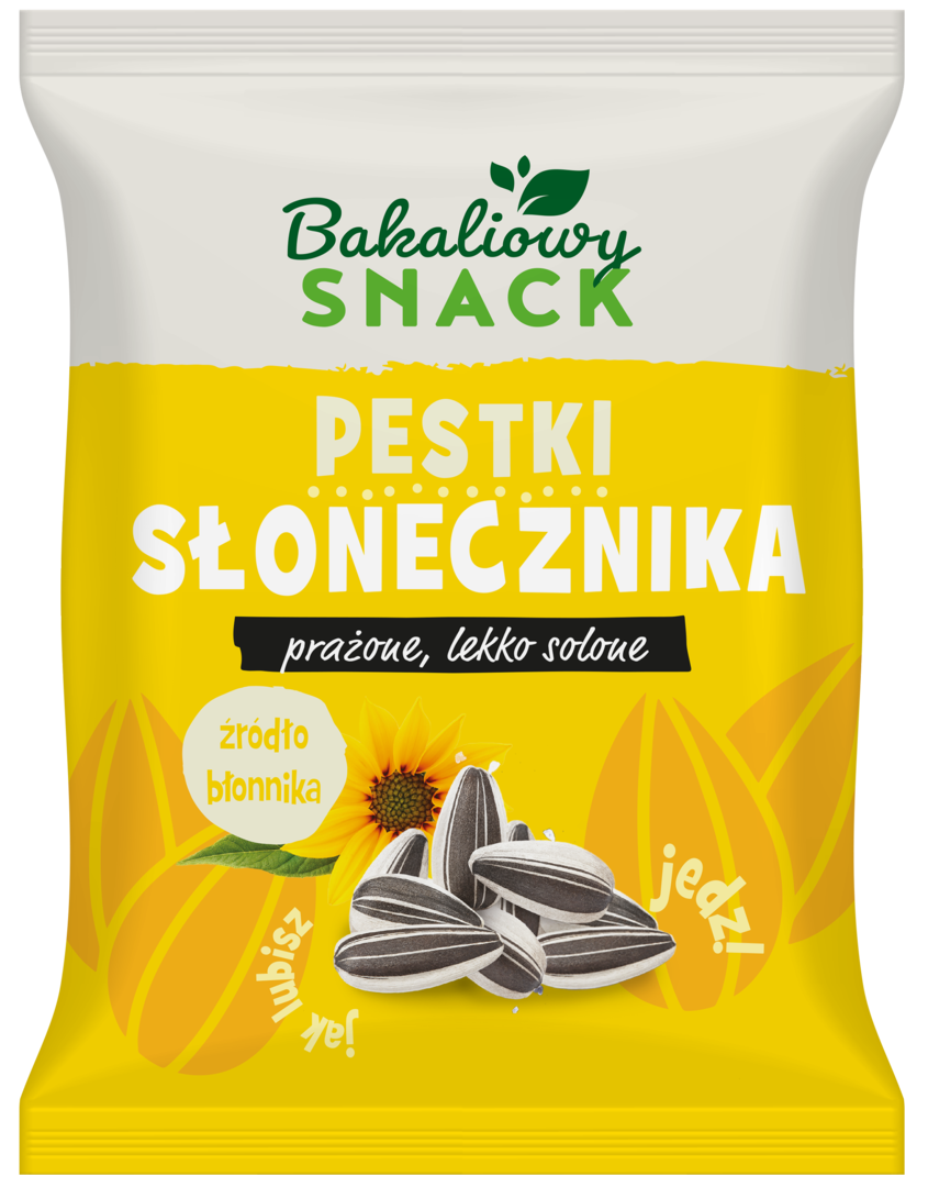 Pestki słonecznika solone Bakaliowy Snack 200g widok 1