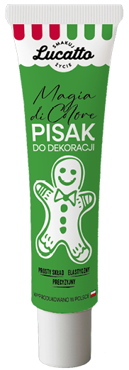Pisak dekoracyjny Lucatto 20g mix widok 3