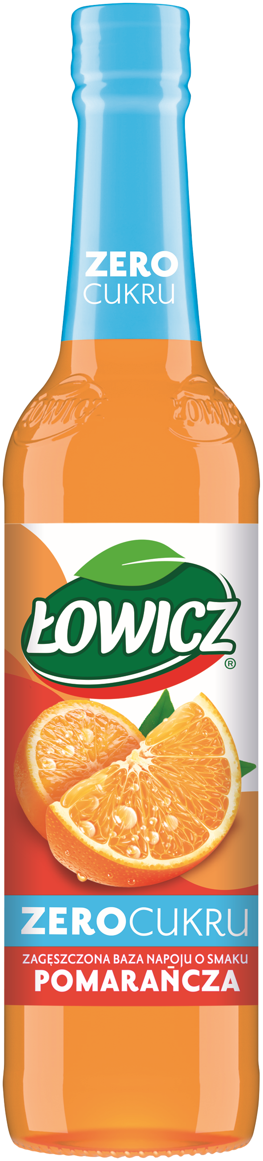 Koncentrat napoju pomara. zero cukru Łowicz 400ml widok 1