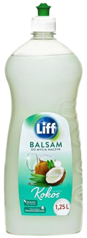 Balsam do mycia naczyń kokos Liff 1,25l widok 1