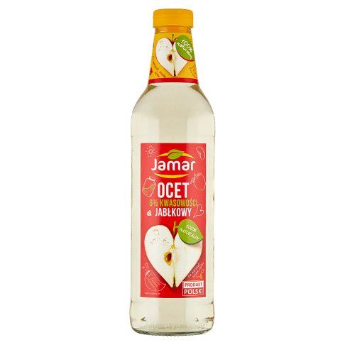 Ocet jabłkowy Jamar 0,5l widok 1