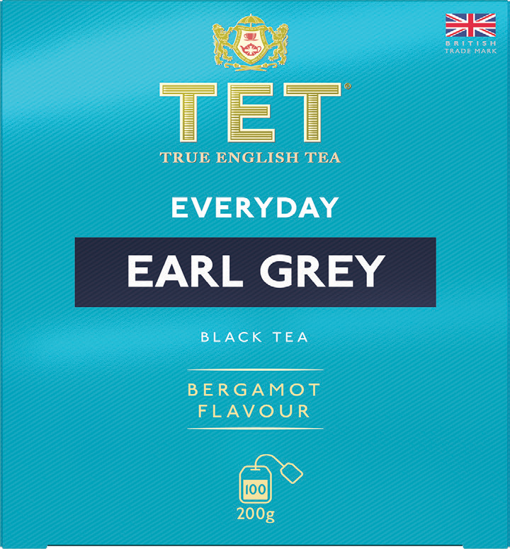 Herbata earl grey Everyday Tet 100x2g widok główny 