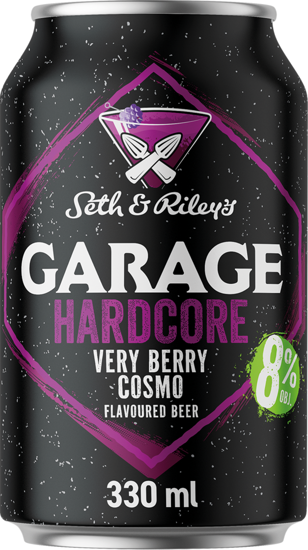 Napój piwny Garage very berry 330ml 8% puszka widok główny