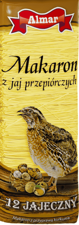 Makaron 12 jaj przepiórczych krajanka Almar 300g widok 1
