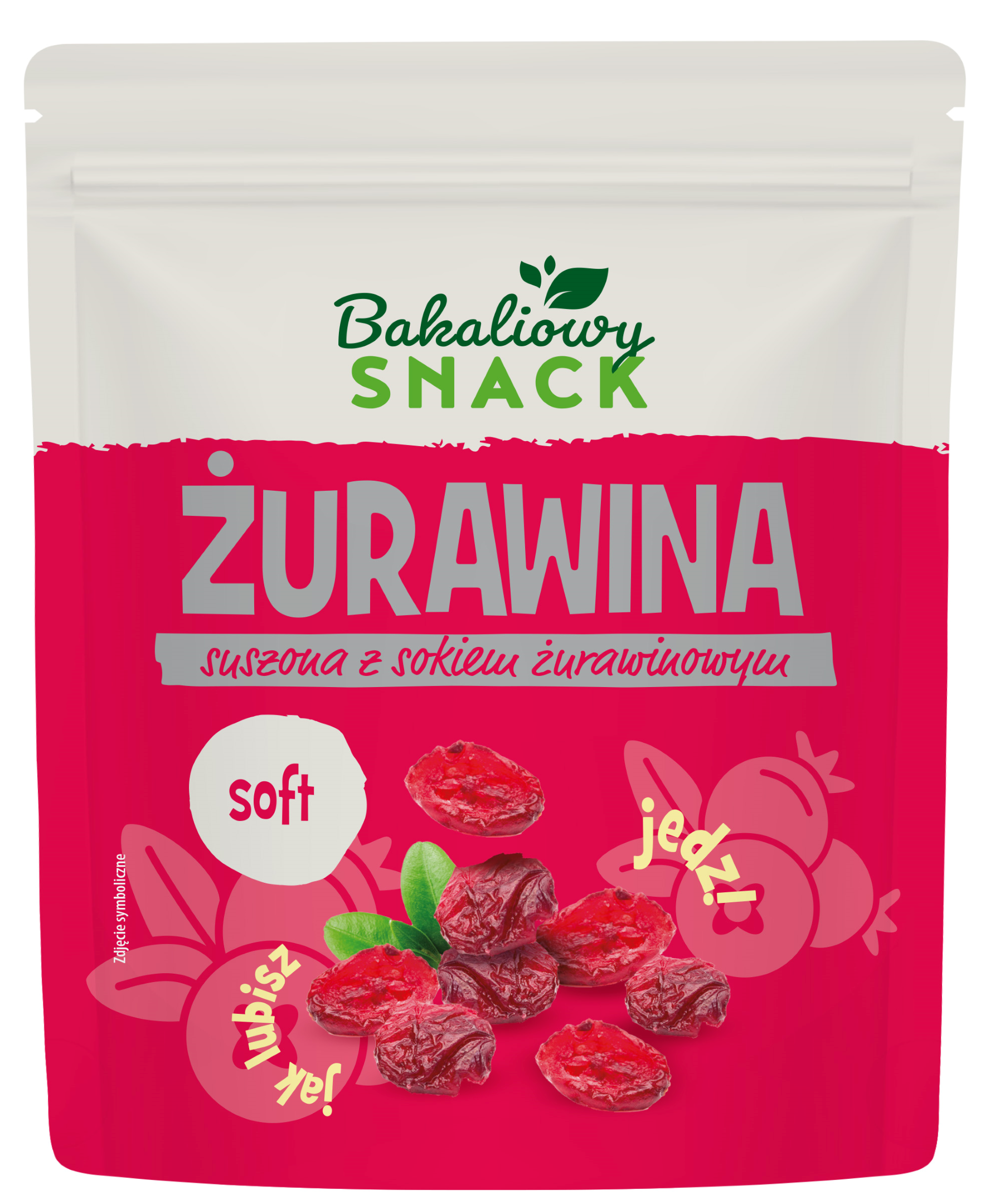 Żurawina suszona z sokiem Bakaliowy Snack 200g widok 1