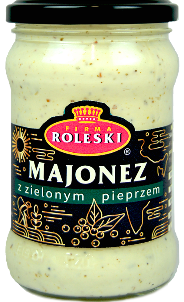 Majonez z zielonym pieprzem Roleski 285ml widok 1