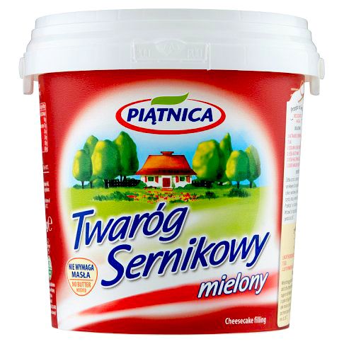 Twaróg sernikowy OSM Piątnica 1kg widok 1