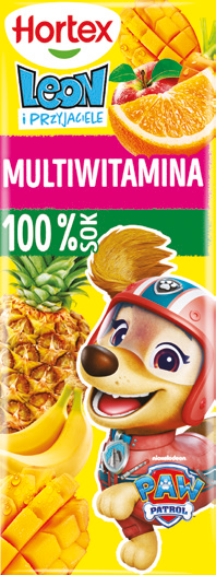 Sok multiwitamina Psi Patrol Hortex 200ml widok 1