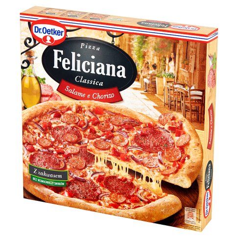 Pizza Feliciana Salame e Chorizo 320g  Dr. Oetker widok 2