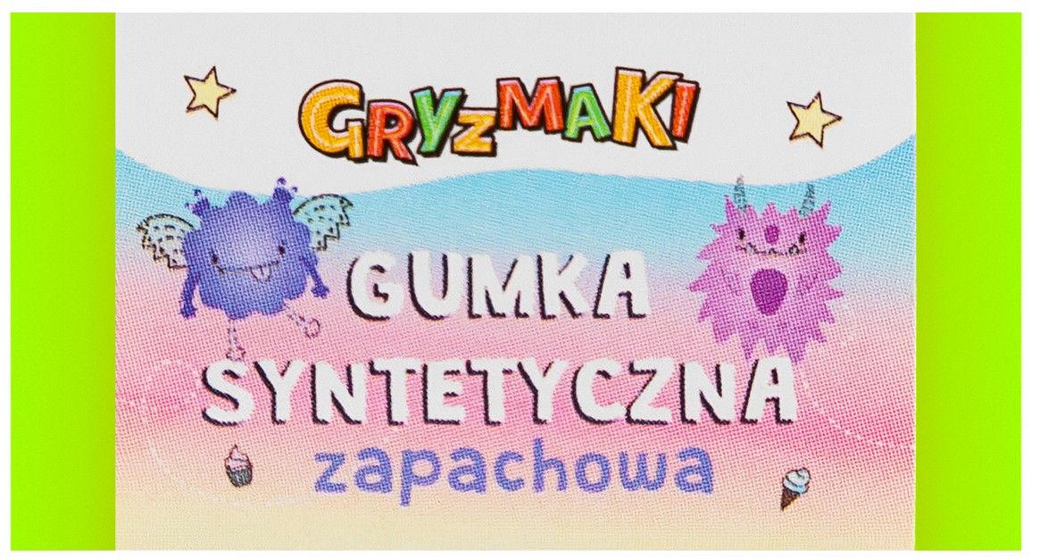 Gumka do mazania zapachowa Gryzmaki Sz25 widok 2