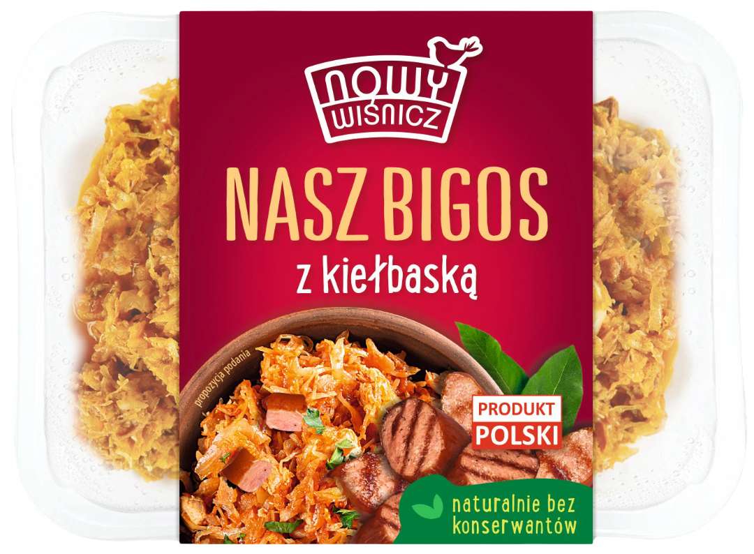 Bigos/kapusta Nowy Wiśnicz 400g mix widok główny 
