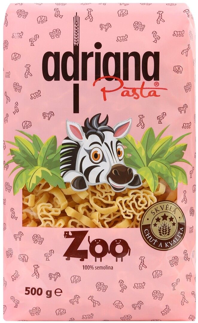 Makaron durum zoo Adriana 500g widok 1