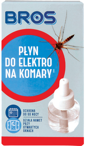 Płyn do elektro na komary Bros 60 nocy 40ml zapas widok główny