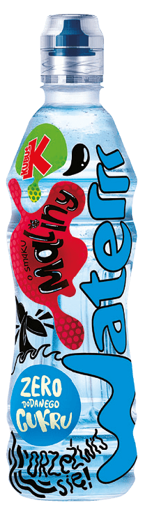 Napój niegaz. malinowy Kubuś Waterrr 0,5l widok główny 