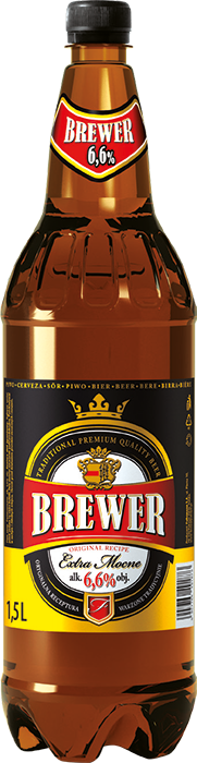 Piwo Brewer extra mocne 1,5l 6,6% pet widok główny