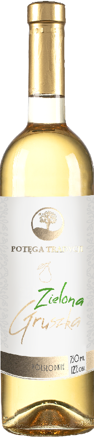 Wino Ps b. ziel. gruszka Potęga Tradycji 0,75l 12% widok 1