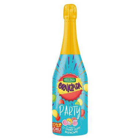 Napój oranżada gum bal Hellena Party bezalk. 0,75l widok 2