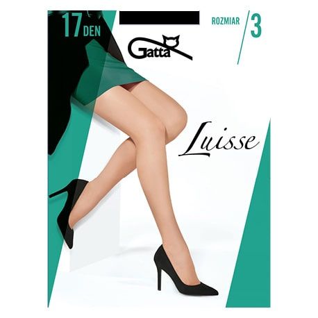 Rajstopy Lycra Gatta Luisse 17 Den czarne rozm. 3 widok 1
