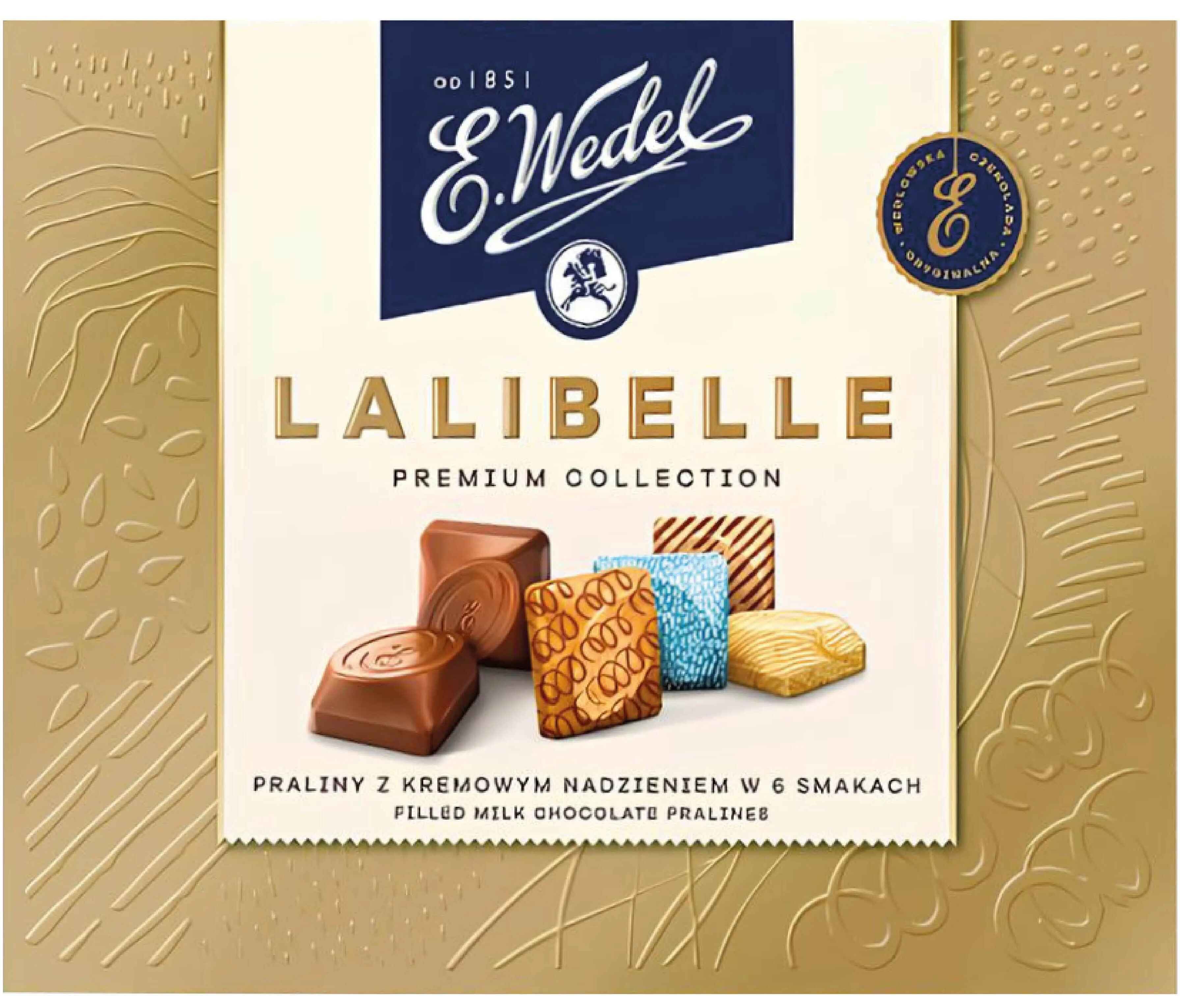 Bombonierka Lalibelle Wedel 238g widok 1