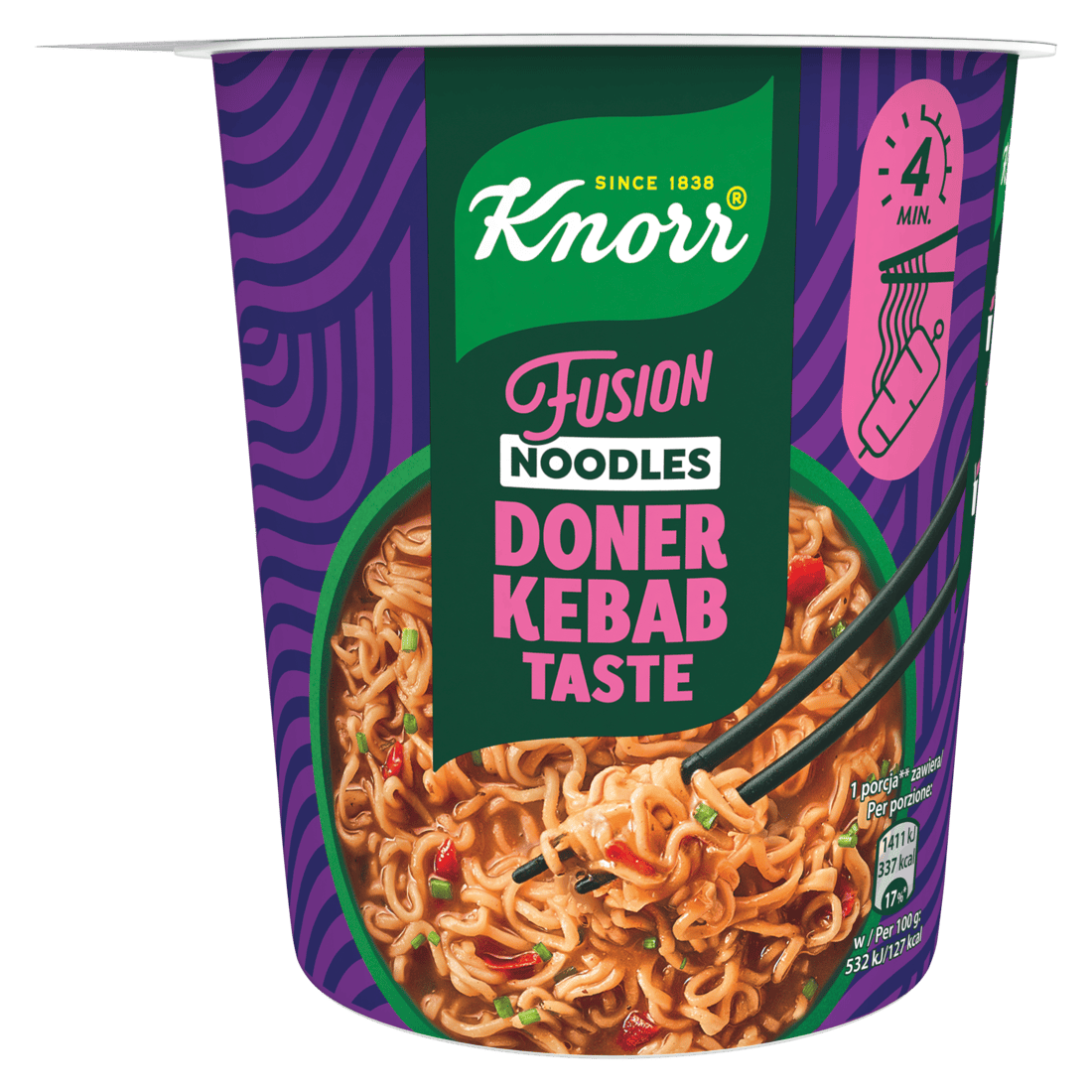 Danie nudle doner kebab fusion Knorr 80g widok 1