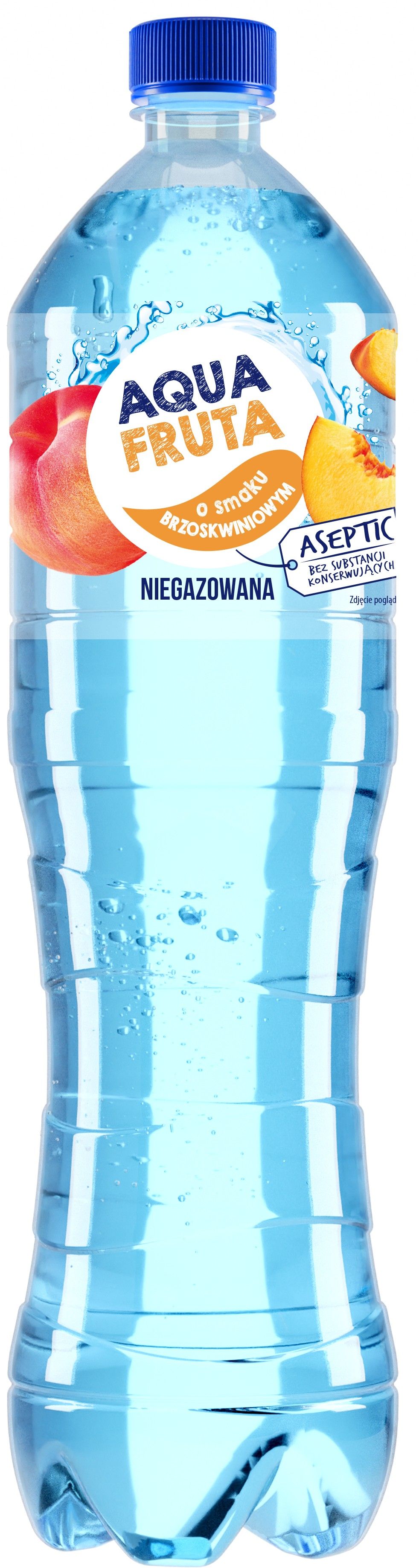 Napój niegaz. o sm. brzoskwiniowym Aqua Fruta 1,5l widok główny