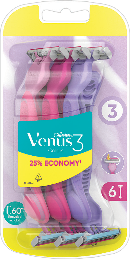 Masz. do golenia D simply Venus3 Gillette 6szt widok główny 