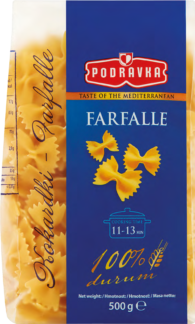 Makaron kokardki Podravka 500g widok 1