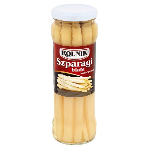 Szparagi białe konserwowe Rolnik 330/205g widok 2