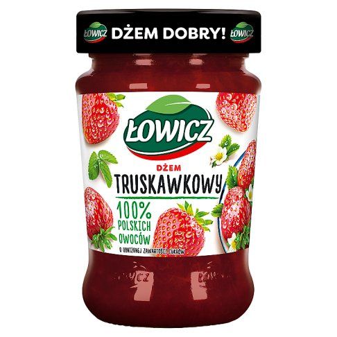 Dżem truskawkowy Łowicz 280g widok 1