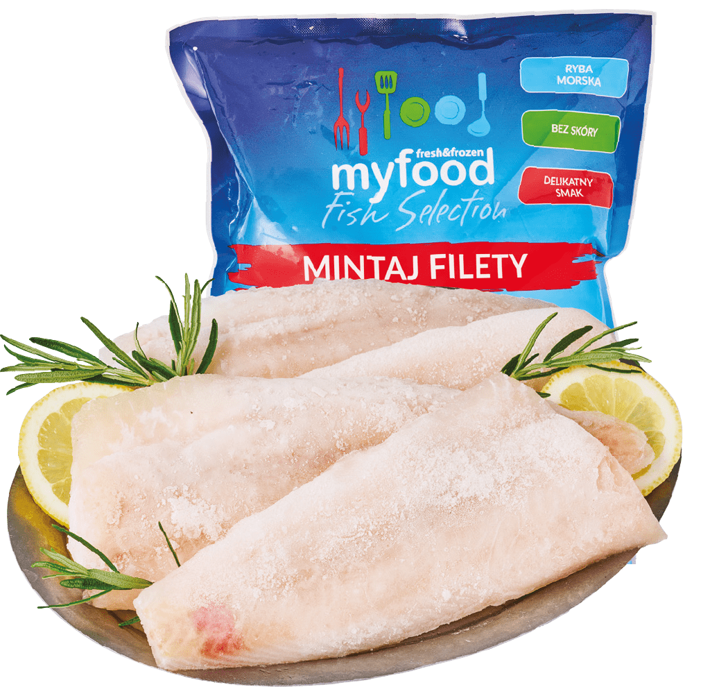 Mintaj filet b/s Myfood 1kg/800g widok główny 