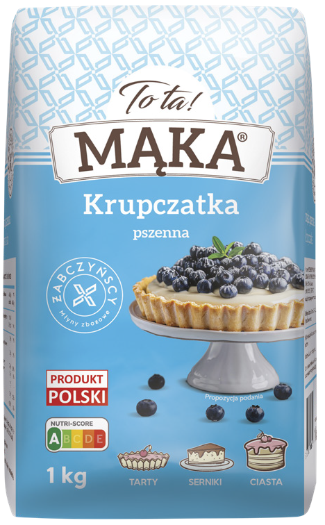 Mąka krupczatka Tota 1kg widok główny 