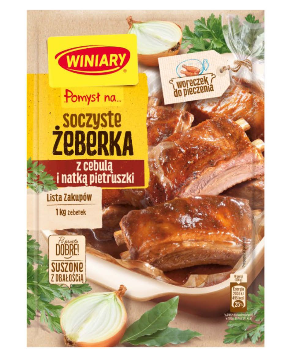Fix pomysł na soczyste żeberka z ceb. Winiary 28g widok 1