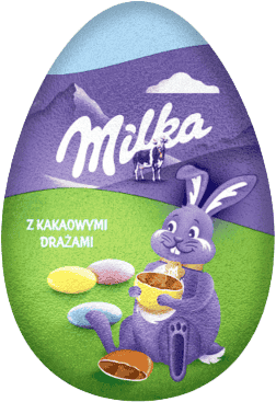 Jajko z kakaowymi drażami Milka 50g WN25 widok 2