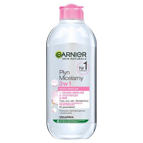 Płyn micelarny 3w1 Garnier 400ml widok 2