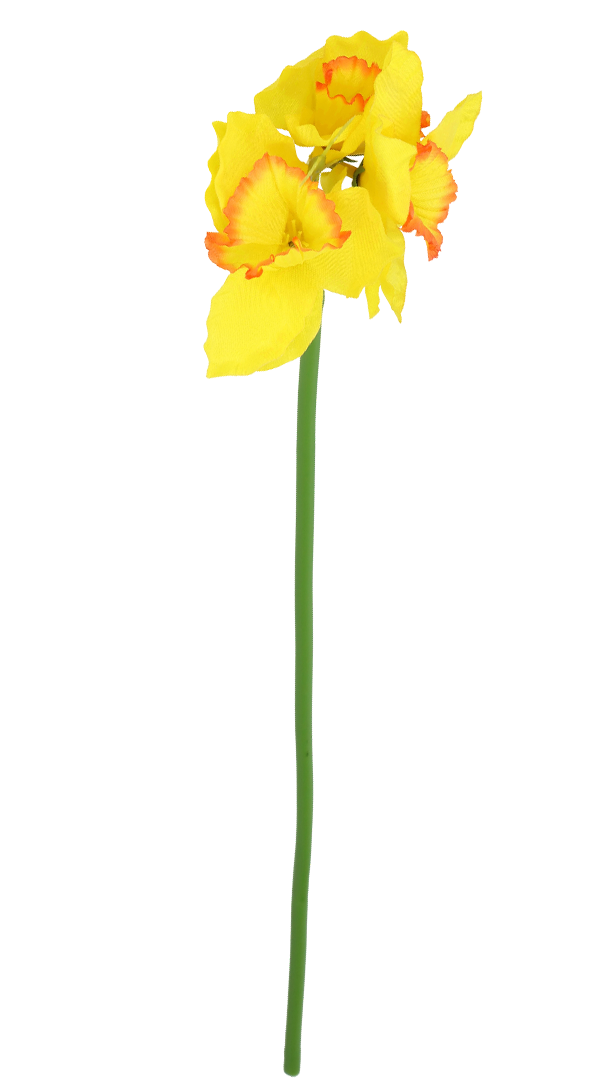 Kwiat sztuczny narcyz 42cm WN26 widok 1