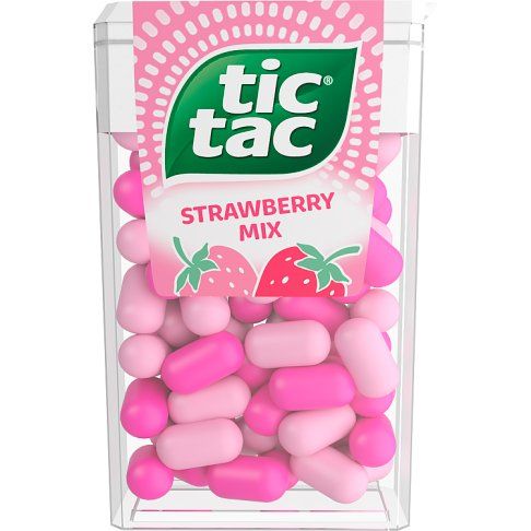 Drażetki Tic Tac strawberry mix 54g widok 2