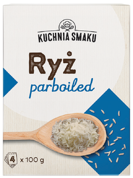 Ryż parboiled Kuchnia Smaku 4x100g widok główny 