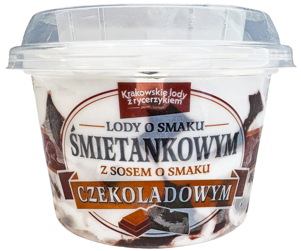Lody kubek śmietankowe z sosem B&G 220ml mix widok główny