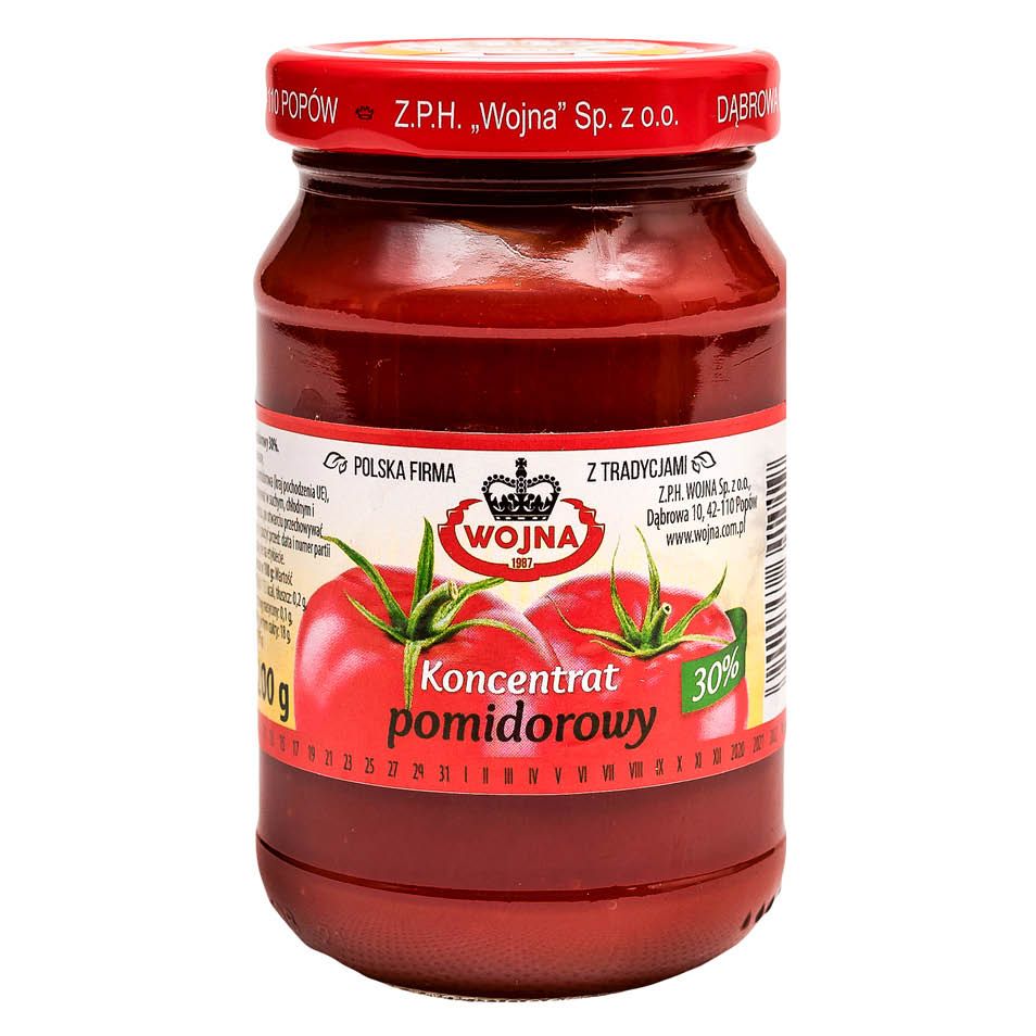 Koncentrat pomidorowy 30% Wojna 200g widok 1
