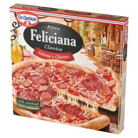 Pizza Feliciana Salame e Chorizo 320g  Dr. Oetker widok 4